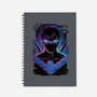 Nightwing Glitch-none dot grid notebook-danielmorris1993