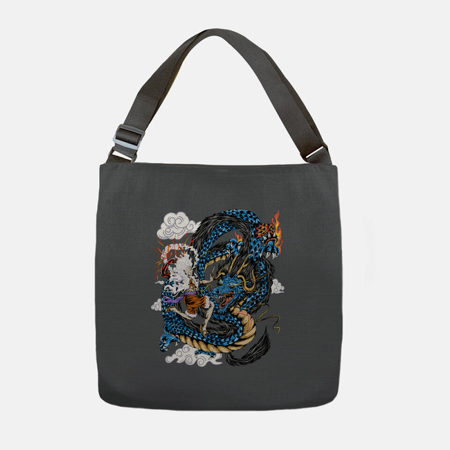 The Epic Battle-none adjustable tote bag-daizzystudio