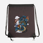 The Epic Battle-none drawstring bag-daizzystudio