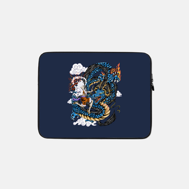 The Epic Battle-none zippered laptop sleeve-daizzystudio