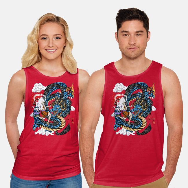 The Epic Battle-unisex basic tank-daizzystudio