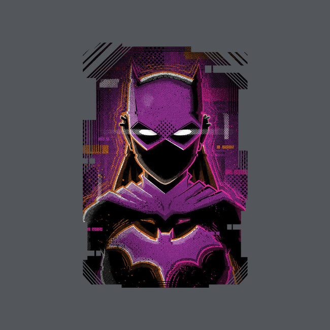 Batgirl Glitch-womens fitted tee-danielmorris1993