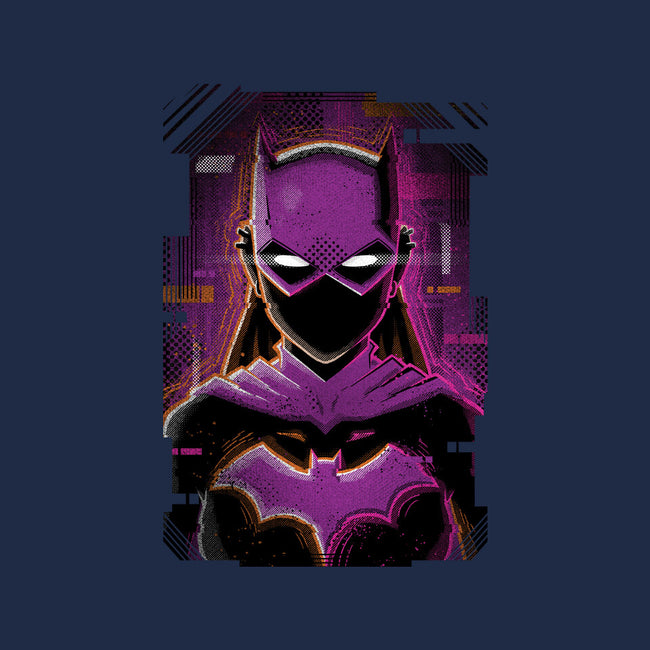 Batgirl Glitch-none basic tote bag-danielmorris1993