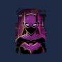 Batgirl Glitch-none glossy sticker-danielmorris1993