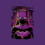 Batgirl Glitch-none adjustable tote bag-danielmorris1993