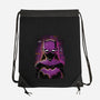Batgirl Glitch-none drawstring bag-danielmorris1993