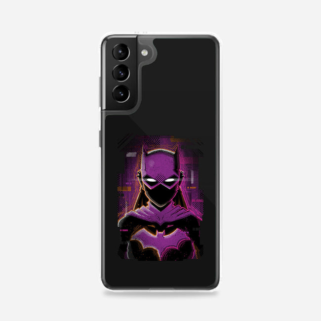 Batgirl Glitch-samsung snap phone case-danielmorris1993