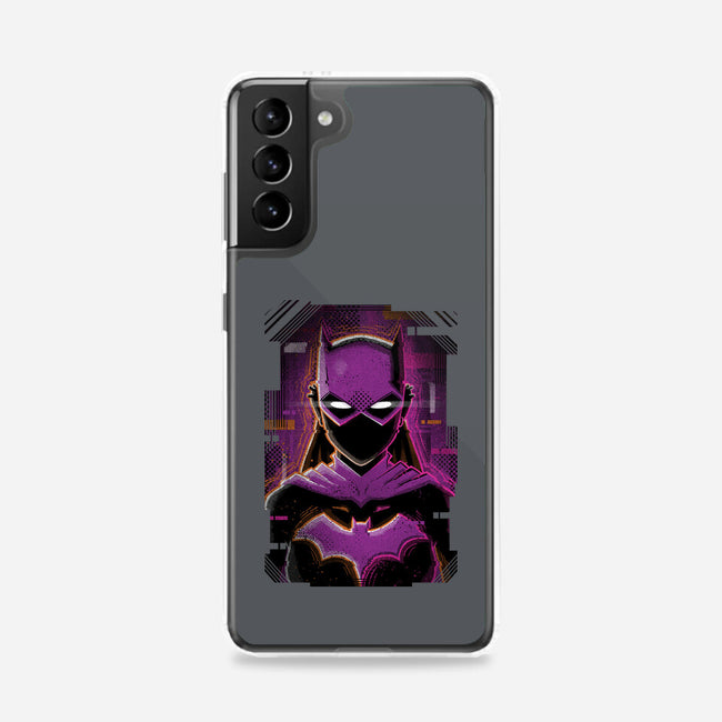Batgirl Glitch-samsung snap phone case-danielmorris1993