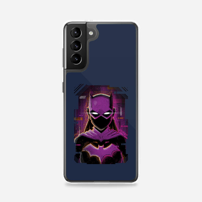 Batgirl Glitch-samsung snap phone case-danielmorris1993