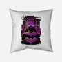 Batgirl Glitch-none removable cover throw pillow-danielmorris1993