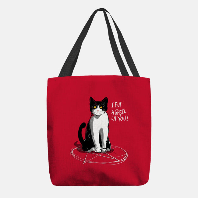 Put A Spell On You-none basic tote bag-kharmazero