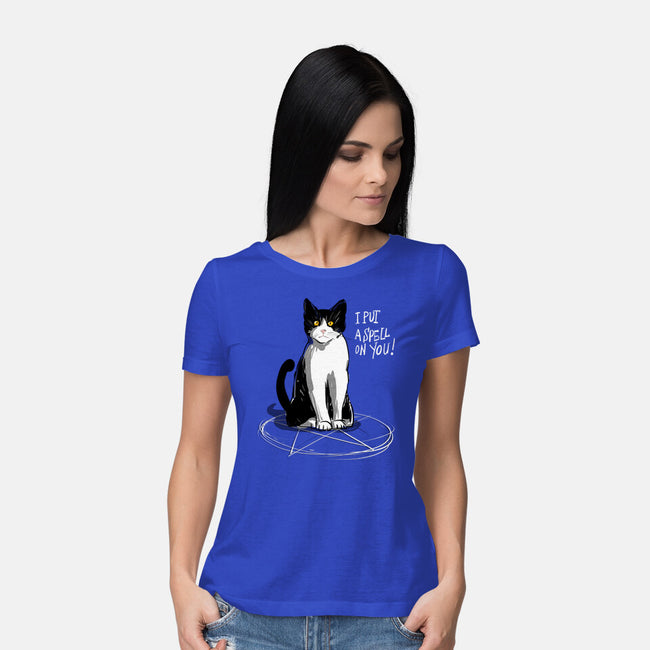 Put A Spell On You-womens basic tee-kharmazero