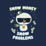 Snow Money-none removable cover throw pillow-Weird & Punderful