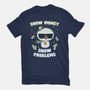 Snow Money-womens basic tee-Weird & Punderful