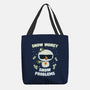 Snow Money-none basic tote bag-Weird & Punderful