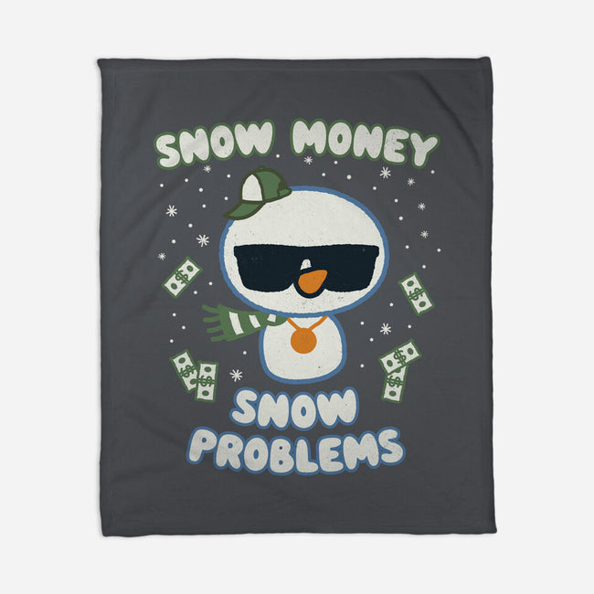 Snow Money-none fleece blanket-Weird & Punderful