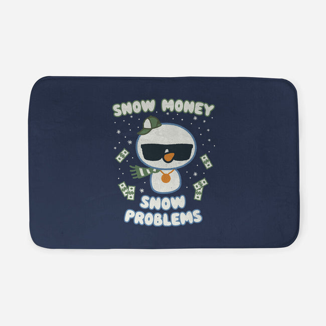 Snow Money-none memory foam bath mat-Weird & Punderful