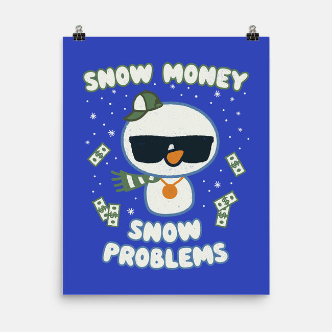 Snow Money-none matte poster-Weird & Punderful