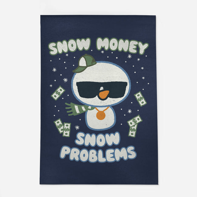 Snow Money-none indoor rug-Weird & Punderful