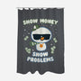 Snow Money-none polyester shower curtain-Weird & Punderful