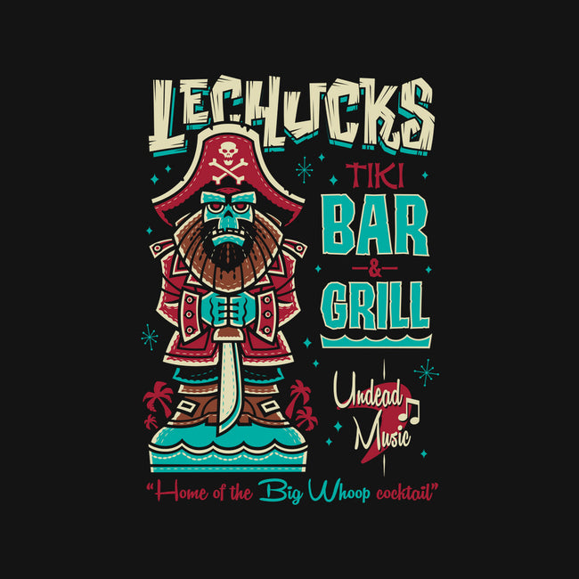 LeChucks Tiki Bar-none removable cover w insert throw pillow-Nemons