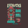 LeChucks Tiki Bar-none removable cover w insert throw pillow-Nemons