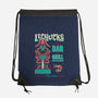 LeChucks Tiki Bar-none drawstring bag-Nemons