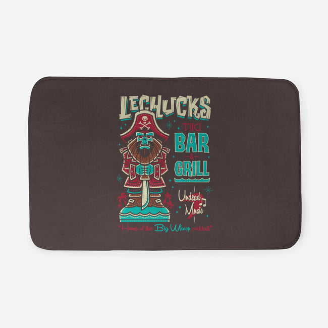 LeChucks Tiki Bar-none memory foam bath mat-Nemons