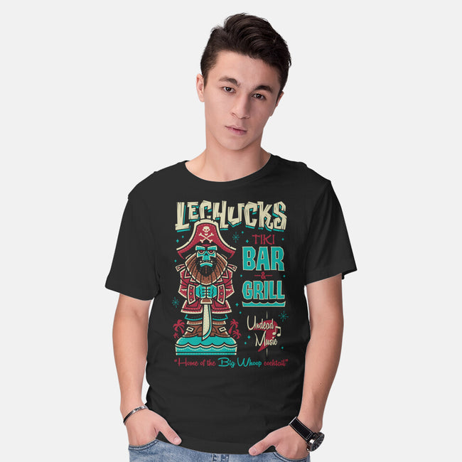 LeChucks Tiki Bar-mens basic tee-Nemons