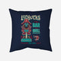 LeChucks Tiki Bar-none removable cover w insert throw pillow-Nemons
