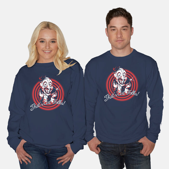 That's Art Folks-unisex crew neck sweatshirt-estudiofitas