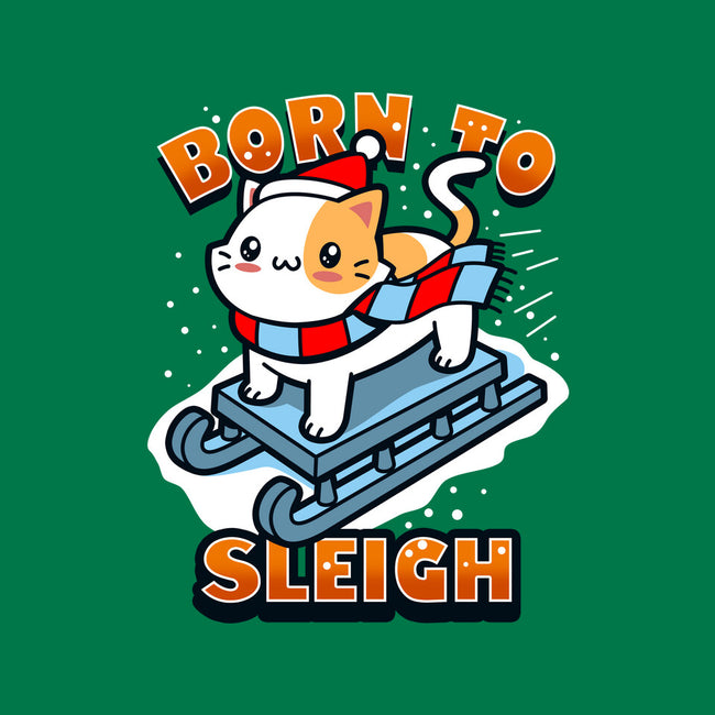 Born To Sleigh-mens long sleeved tee-Boggs Nicolas