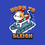 Born To Sleigh-unisex kitchen apron-Boggs Nicolas