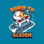 Born To Sleigh-unisex kitchen apron-Boggs Nicolas