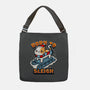 Born To Sleigh-none adjustable tote bag-Boggs Nicolas