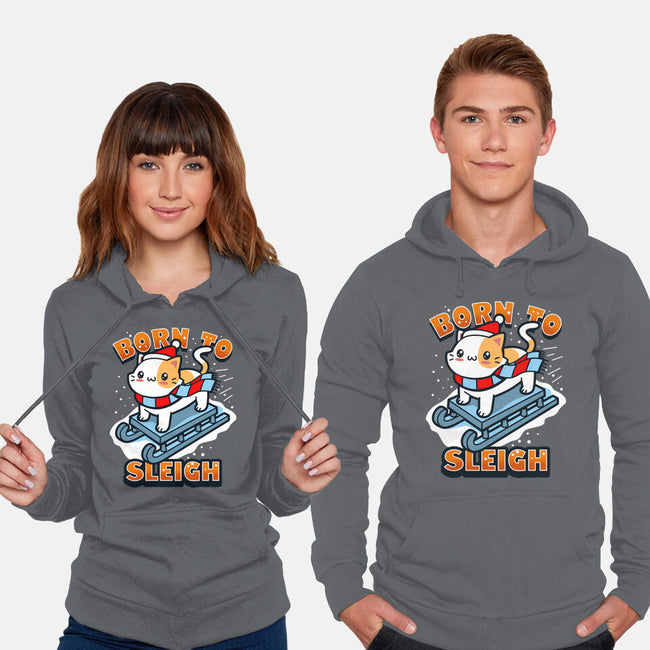 Born To Sleigh-unisex pullover sweatshirt-Boggs Nicolas