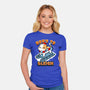 Born To Sleigh-womens fitted tee-Boggs Nicolas