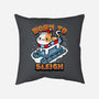 Born To Sleigh-none removable cover w insert throw pillow-Boggs Nicolas