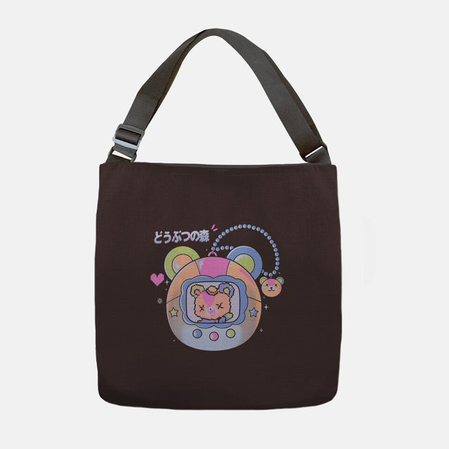 Little Game-none adjustable tote bag-Douglasstencil