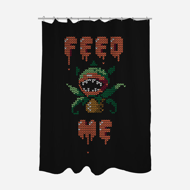Feed Me Sweater-none polyester shower curtain-katiestack.art