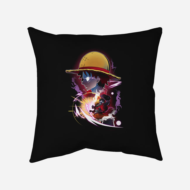 Luffy-none removable cover w insert throw pillow-PanosStamo