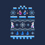 Ice Climber Winter Sweater-unisex kitchen apron-katiestack.art