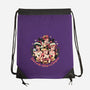 Christmas Princesses-none drawstring bag-momma_gorilla