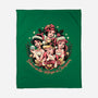 Christmas Princesses-none fleece blanket-momma_gorilla