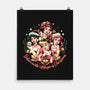 Christmas Princesses-none matte poster-momma_gorilla