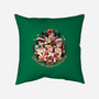 Christmas Princesses-none removable cover w insert throw pillow-momma_gorilla