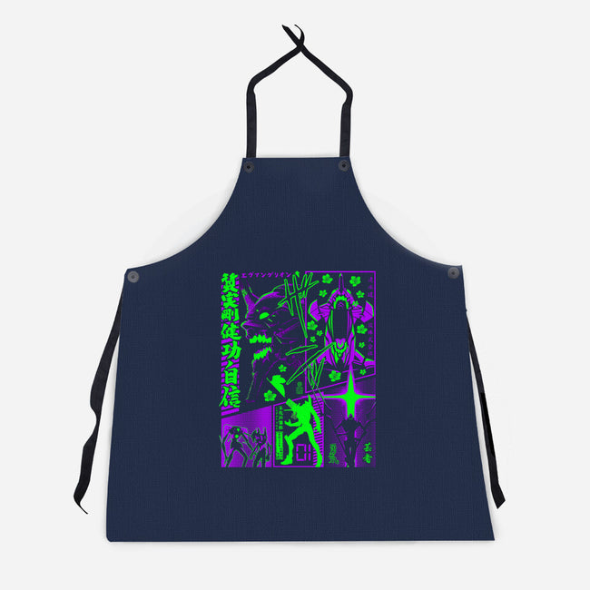 Neon Manga-unisex kitchen apron-albertocubatas