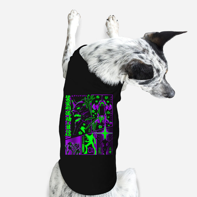 Neon Manga-dog basic pet tank-albertocubatas