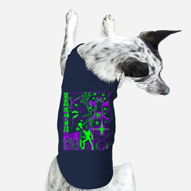 Neon Manga-dog basic pet tank-albertocubatas