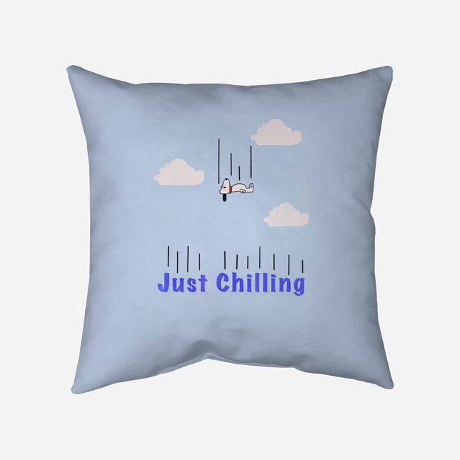 Just Chilling-none removable cover throw pillow-Bucko